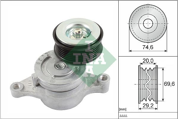 WILMINK GROUP Натяжная планка, поликлиновой ремень WG1253562